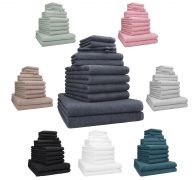Betz Juego de toallas de 12 piezas BERLIN 100% algodón toallas de baño toallas de mano toallas de invitados toallas de cara guantes de lavado
