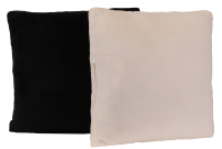 Betz 2 almohadas ROMANIA con llenado aprox. 36x36 cm lavable a 30°C de color negro y beis